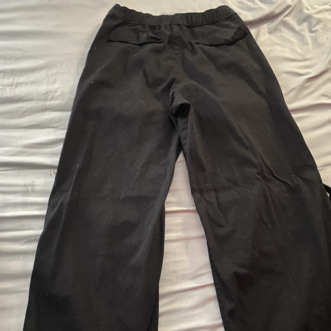 Hot Topic Women's Black Trousers | Depop