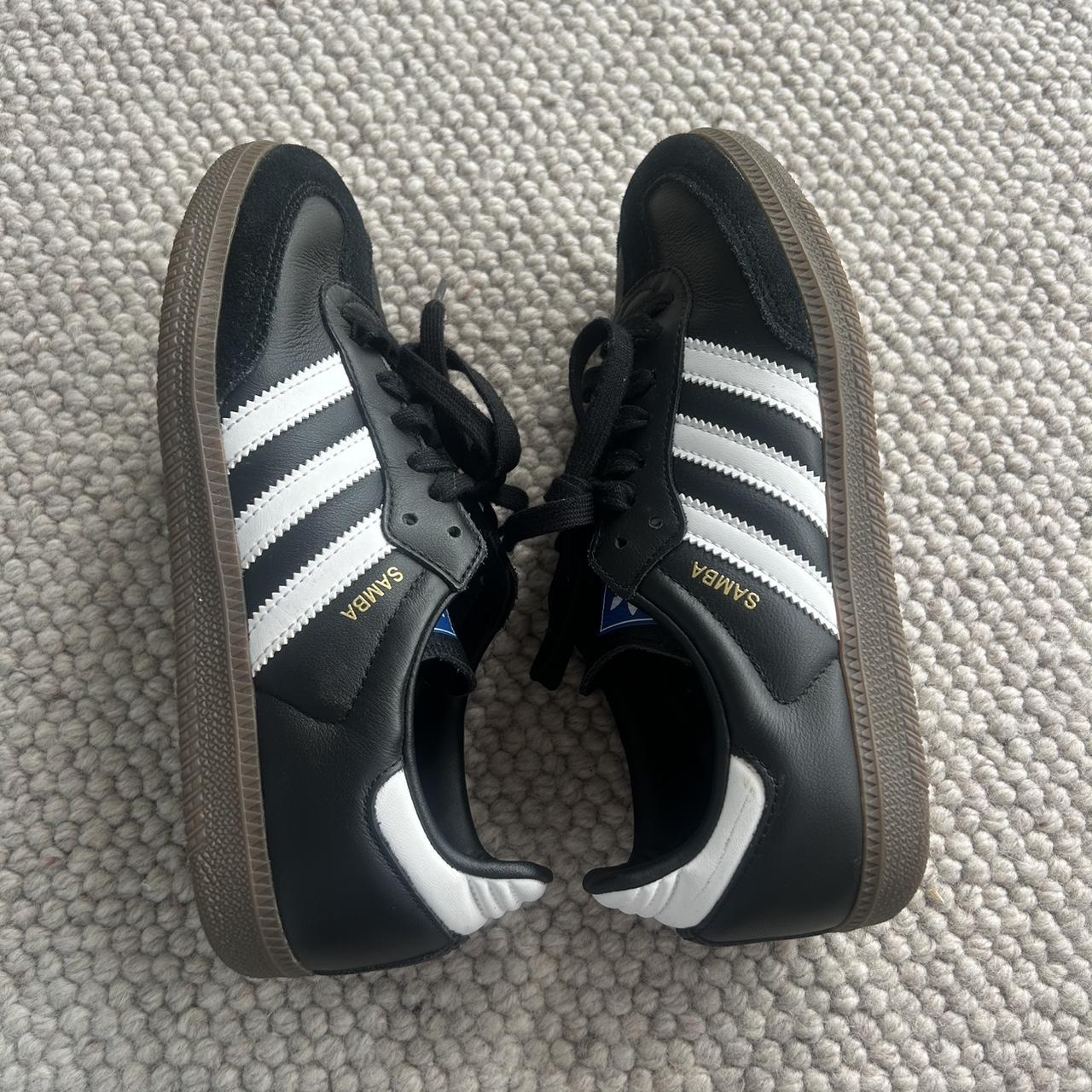 Black sambas for sale ! - Only worn a few times not... | Depop