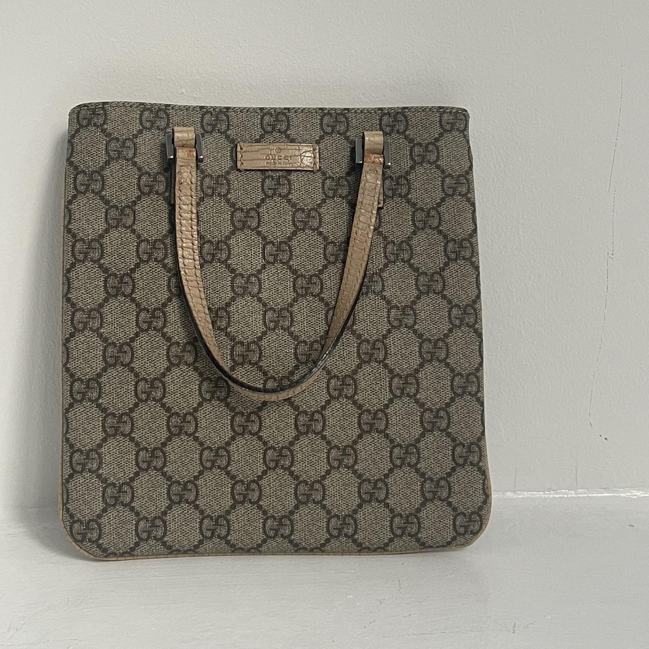 Authentic Vintage Gucci monogram clutch bag. Bought... - Depop