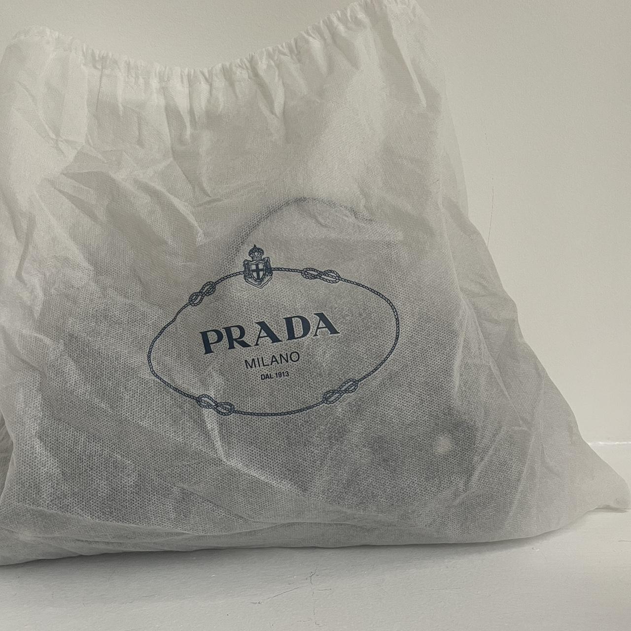 Prada dust outlet bag authentic