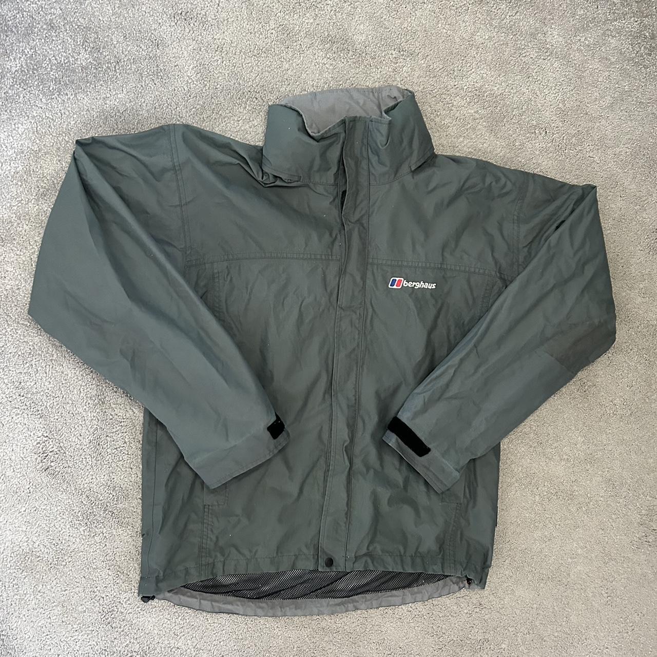 Men’s Grey Berghaus Aquafoil Full Zip Waterproof,... Depop