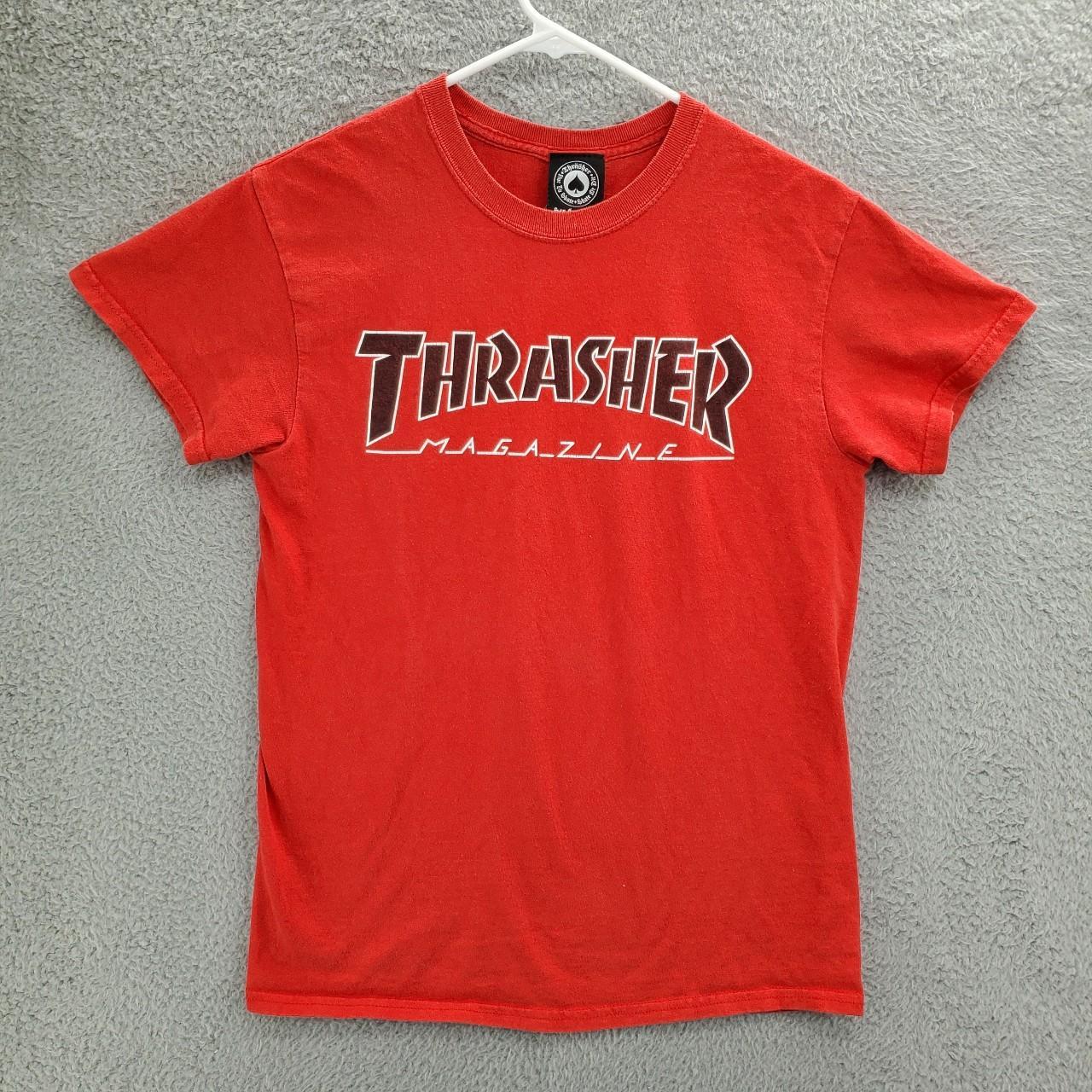 Thrasher Women's Red T-shirt | Depop