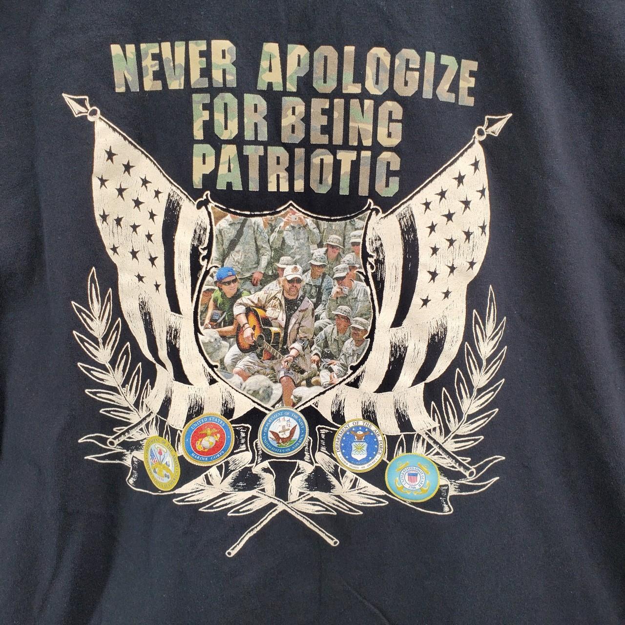 Toby Keith Never Apologize For Being Patriotic T... Depop