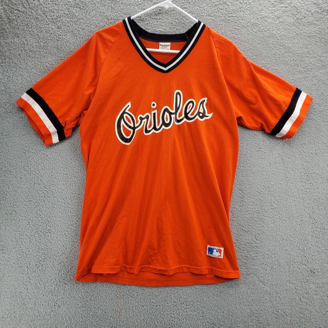 orange baltimore orioles jersey