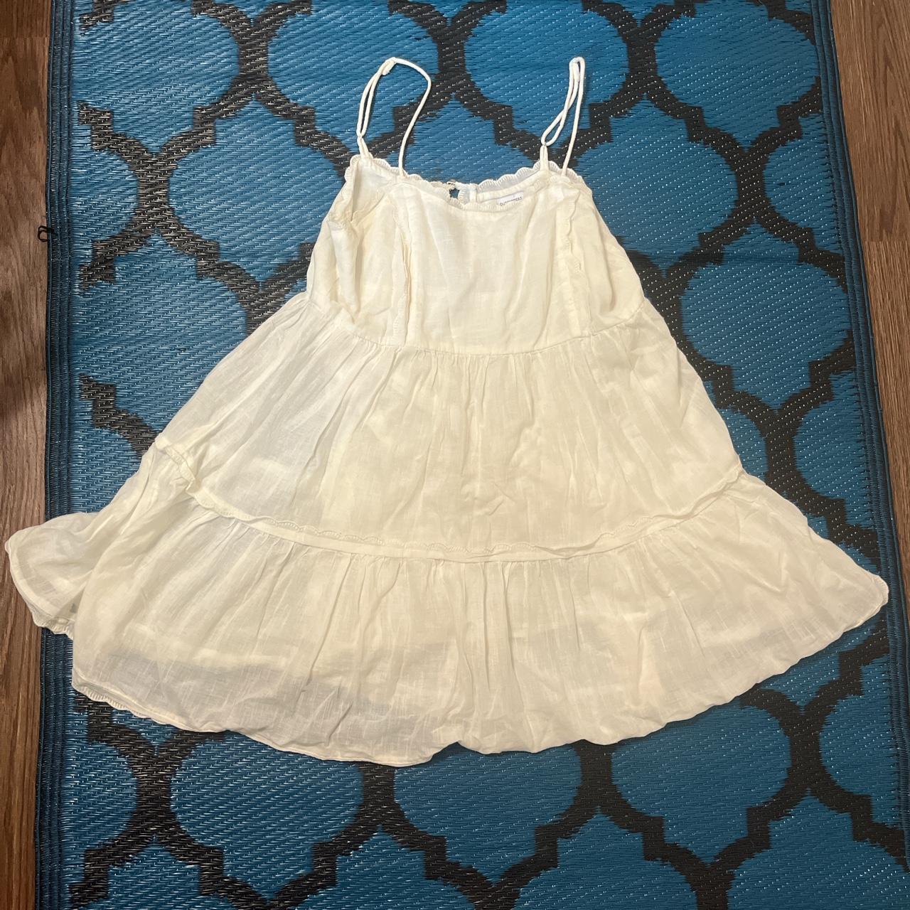 Urban Outfitters Women's White Dress | Depop