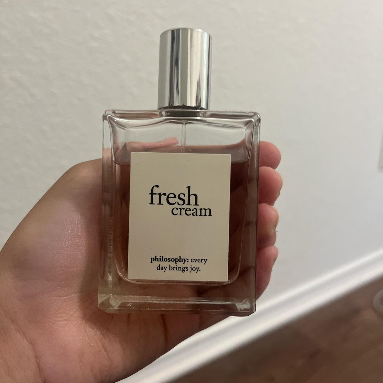 Philosophy Fresh Cream perfume. It 7/8ths full, and... - Depop