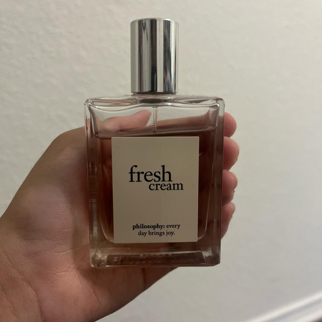 Philosophy Fresh Cream perfume. It 7/8ths full, and... - Depop