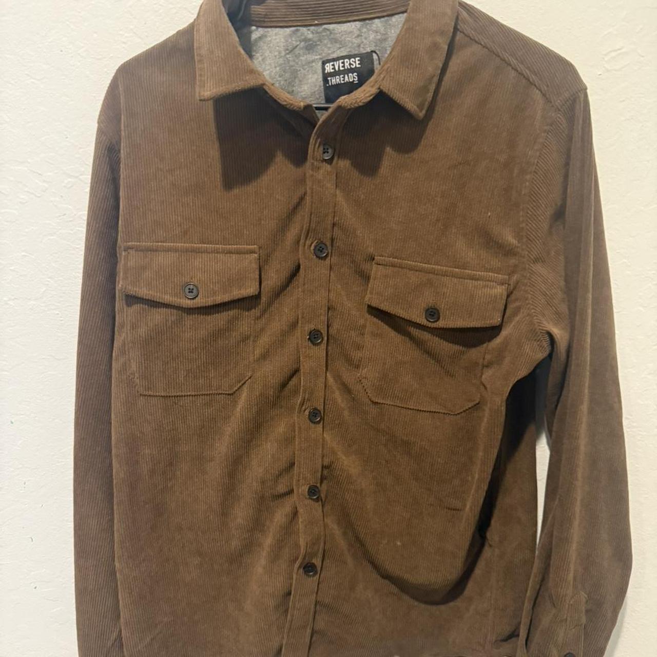 Reverse Men's Shacket Jacket - Brown - M – Revers… - image 1