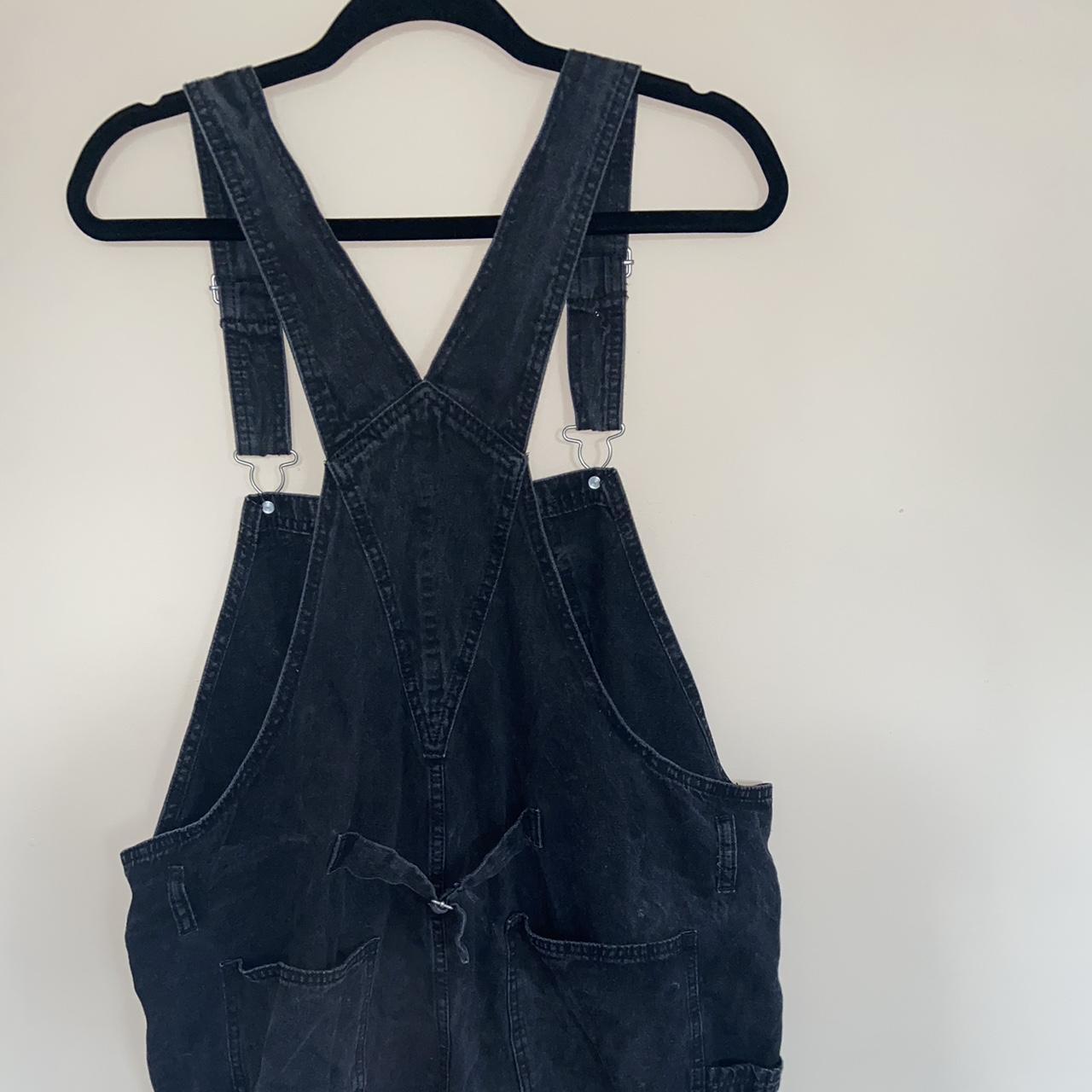 No Boundaries Women's Black Dungarees-overalls | Depop