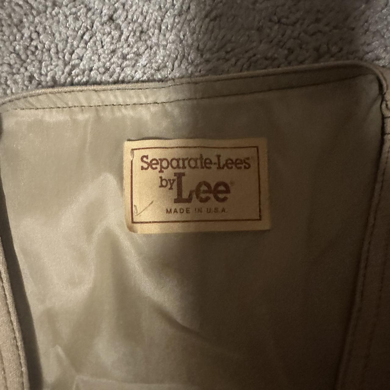 Lee Men's Vest - Tan/Brown - L – vintage 70s lee … - image 2