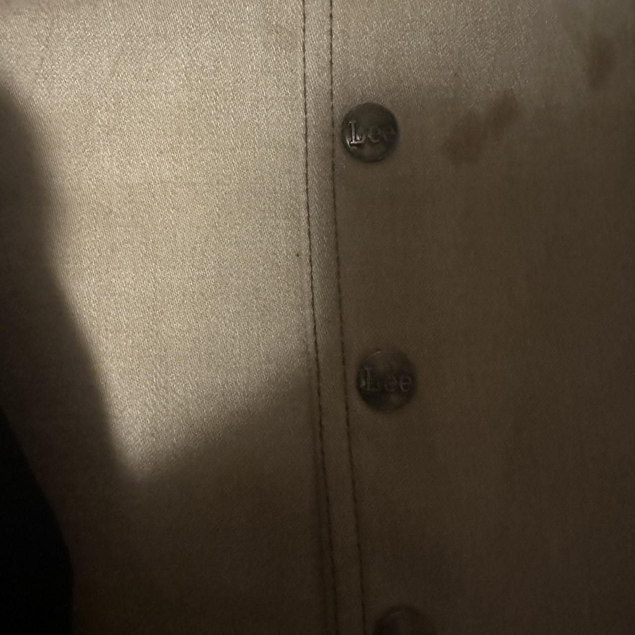 Lee Men's Vest - Tan/Brown - L – vintage 70s lee … - image 5