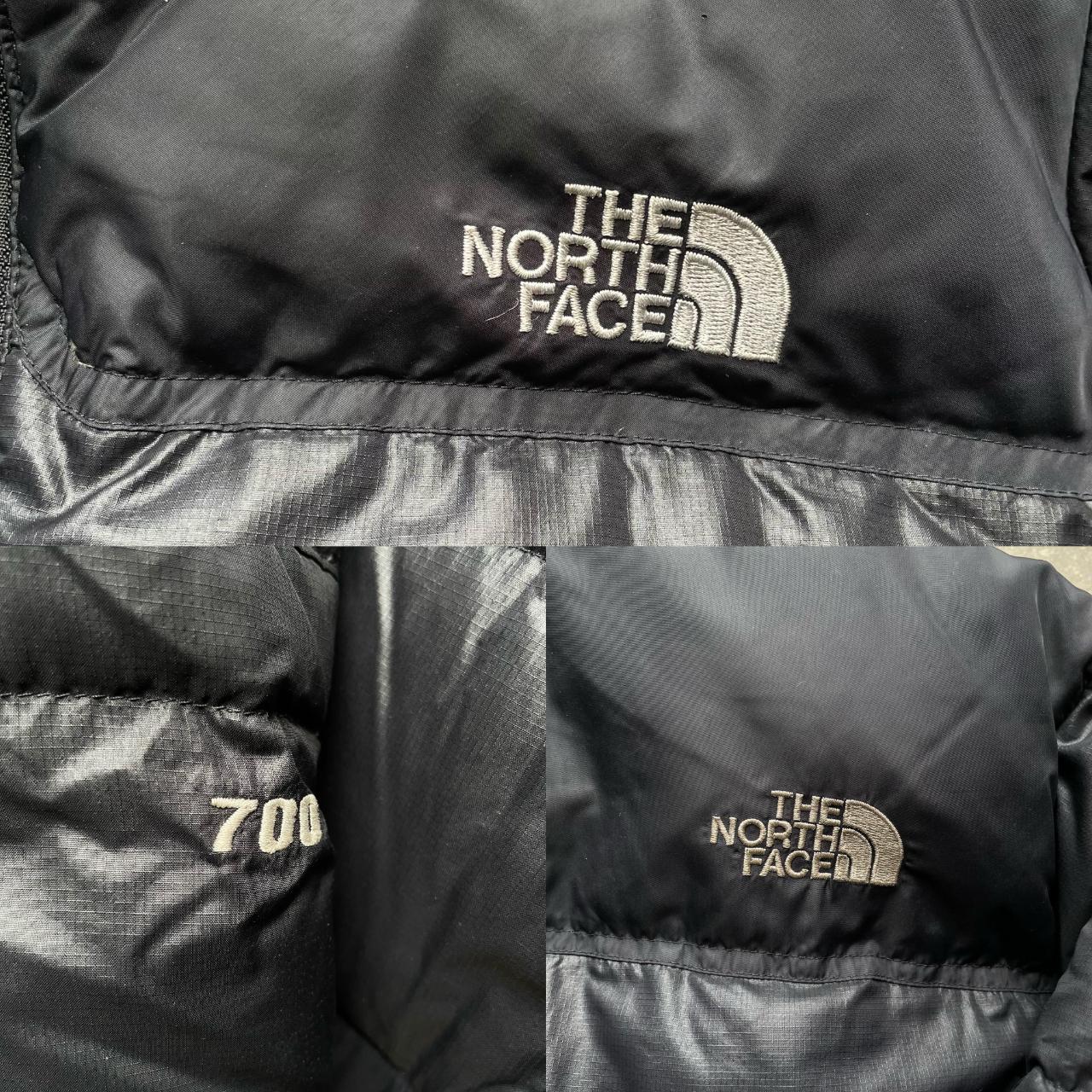 The North Face Women's Black and White Jacket | Depop