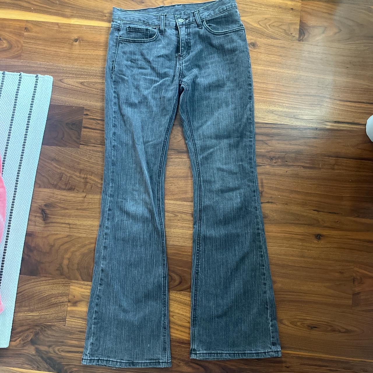 Brandy Melville black flare jeans Depop