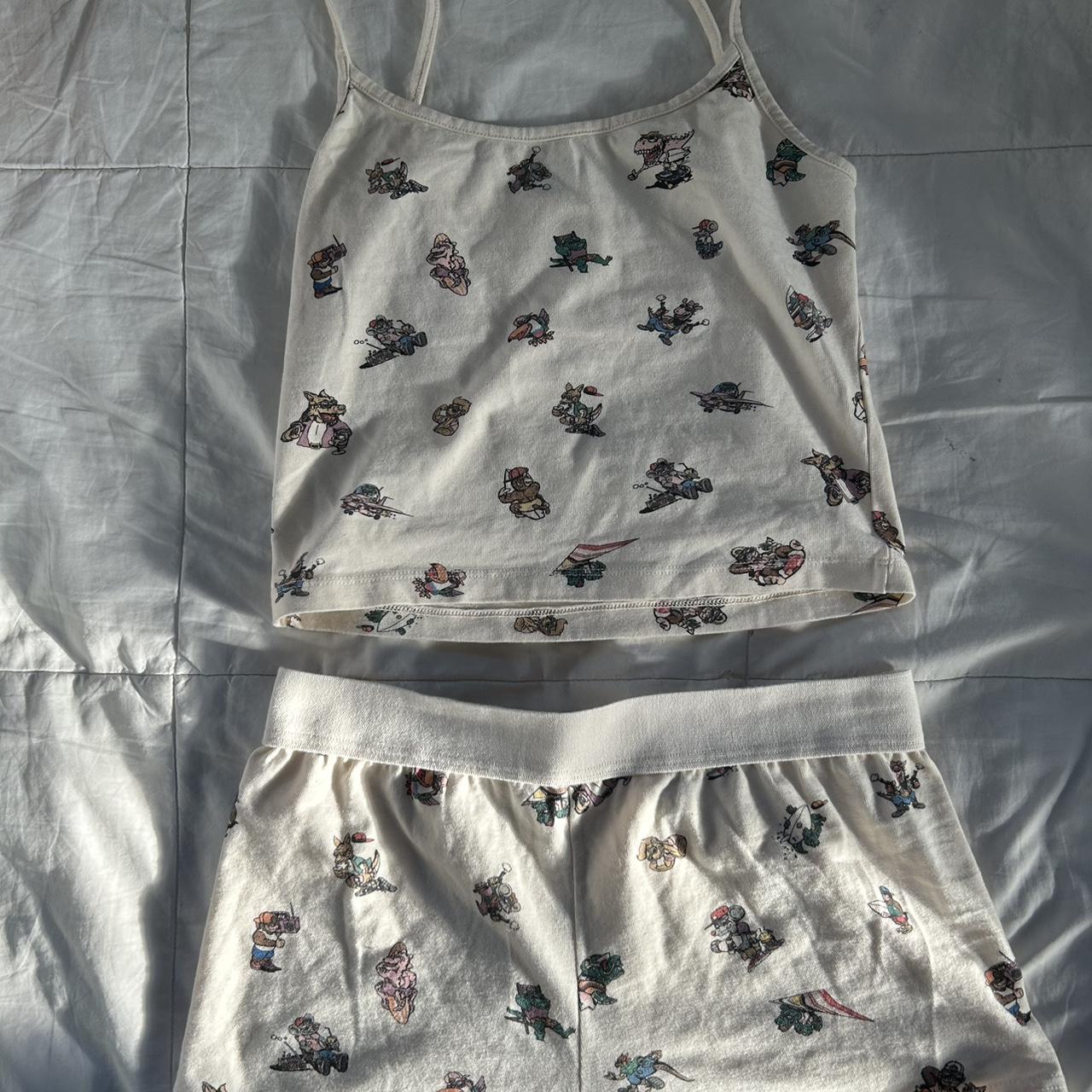 Cutest Brandy Melville pajama set Brand new without... Depop