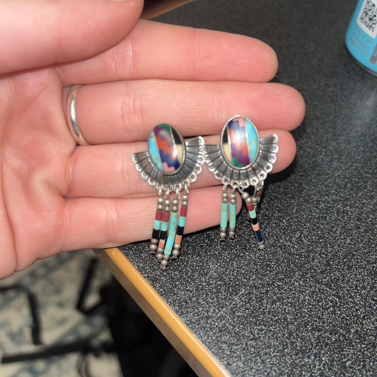 Native Women's Earrings - Multi – Native American… - image 3