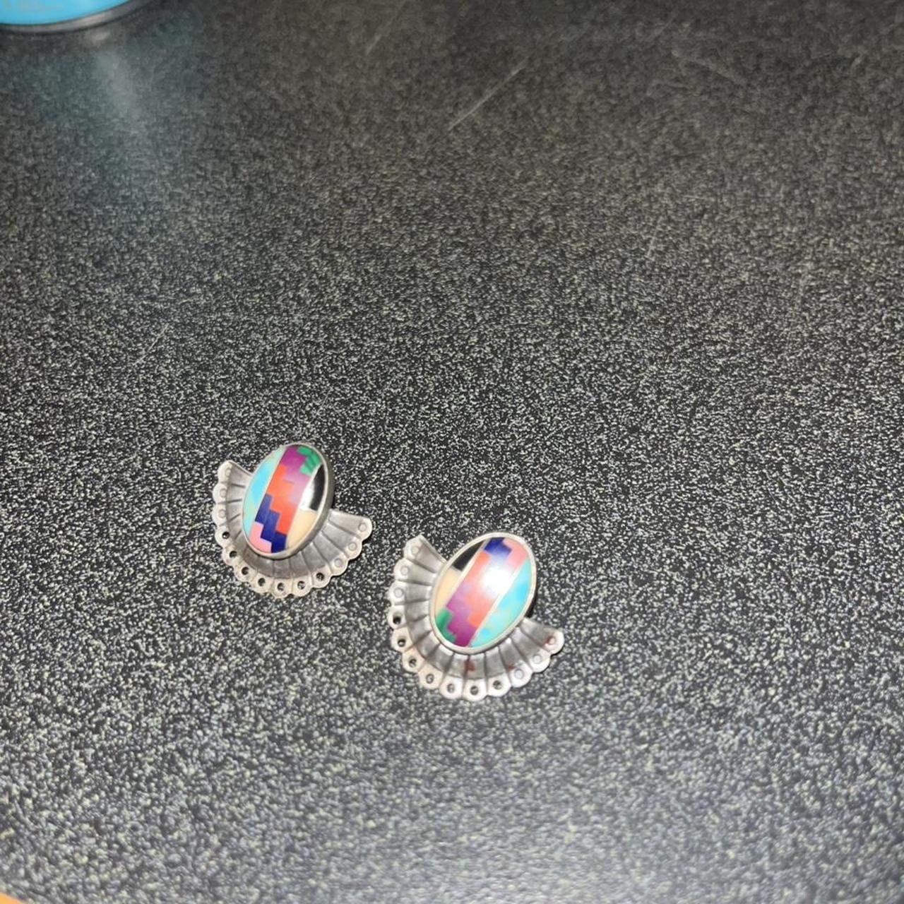 Native Women's Earrings - Multi – Native American… - image 2