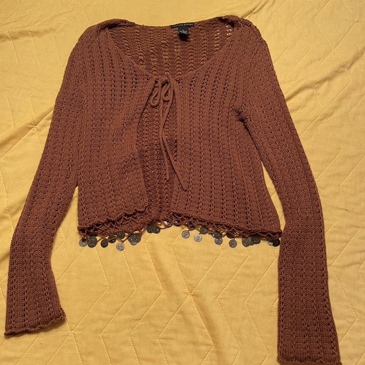 Women's Brown Cardigan | Depop