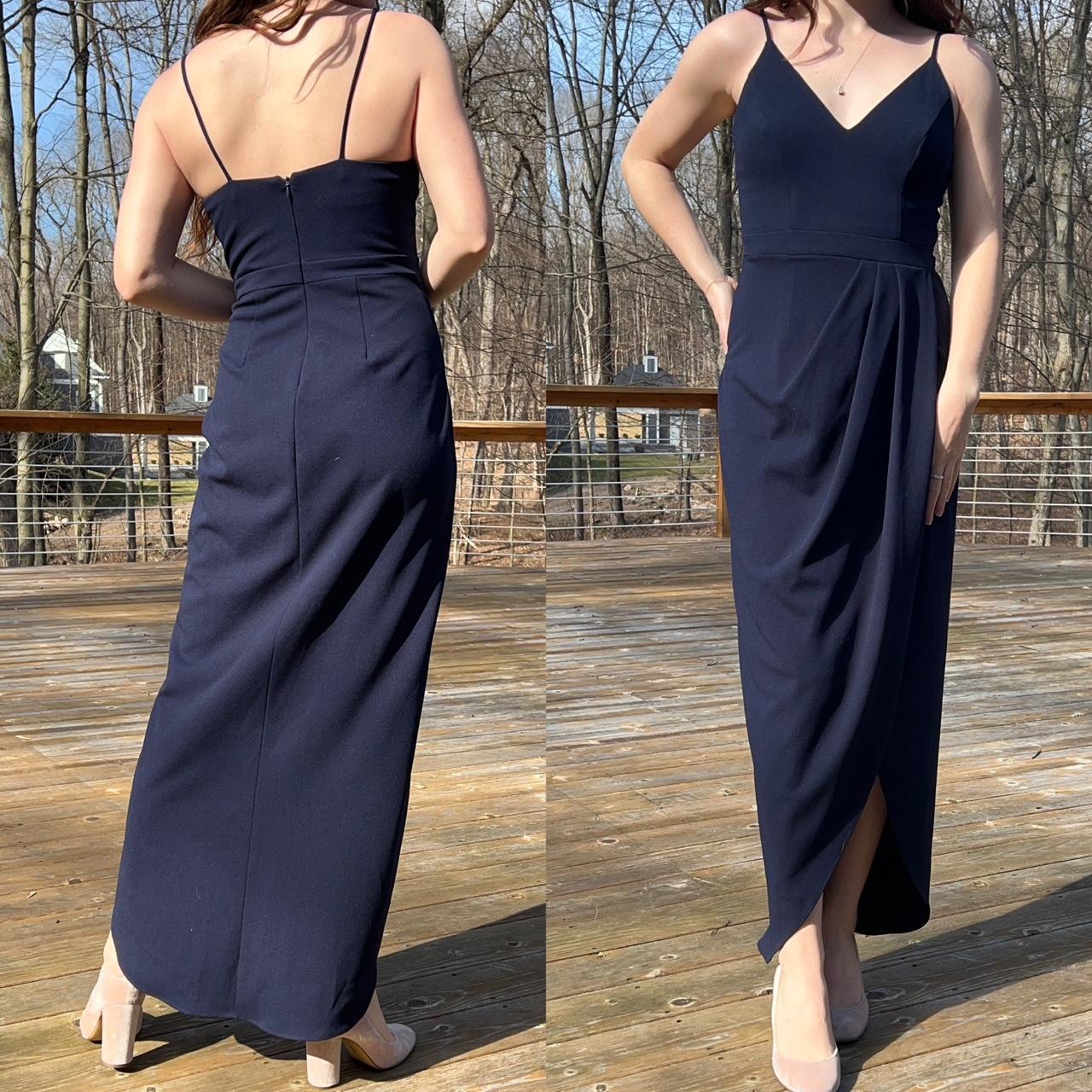 BHLDN Navy Blue Formal Prom Bridesmaid Dress Only