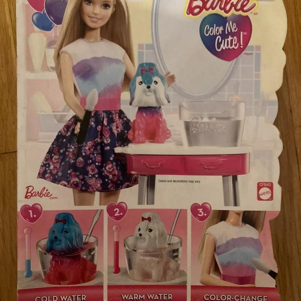 Barbie Color Me Cute Color Change Puppy Dog and... - Depop