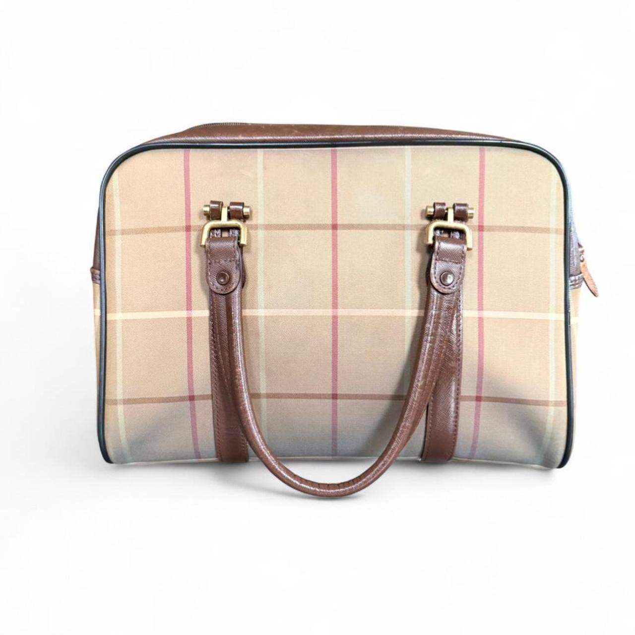 Vintage Burberry Boston style handbag #luxury... | Depop