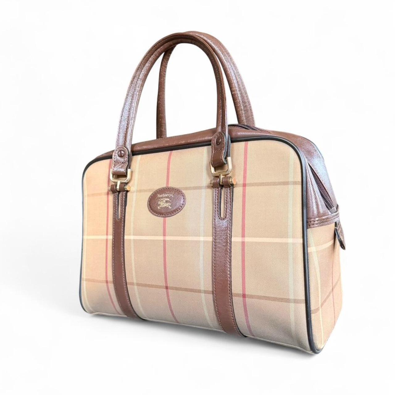 Vintage Burberry Boston style handbag #luxury... | Depop