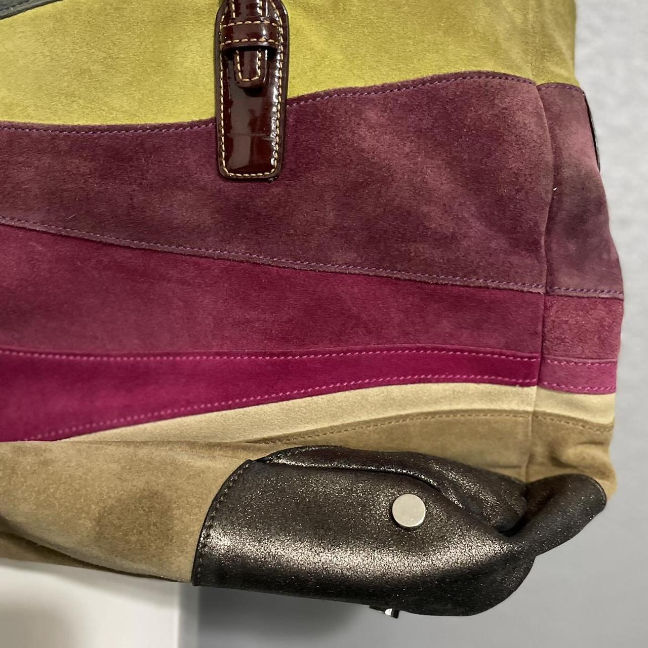 バッグ Coach Multi Color Suede Tote Bag Rare $_12.JPG?set_id=880000500F