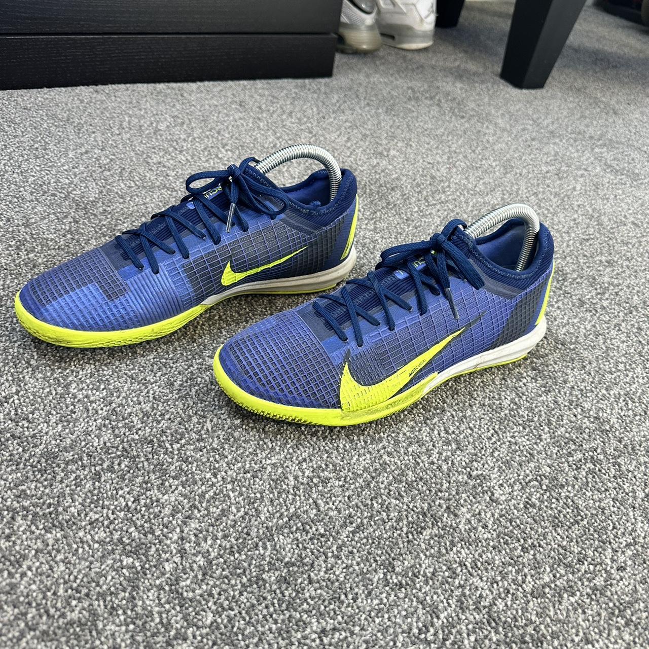 Nike zoom blue and yellow hotsell