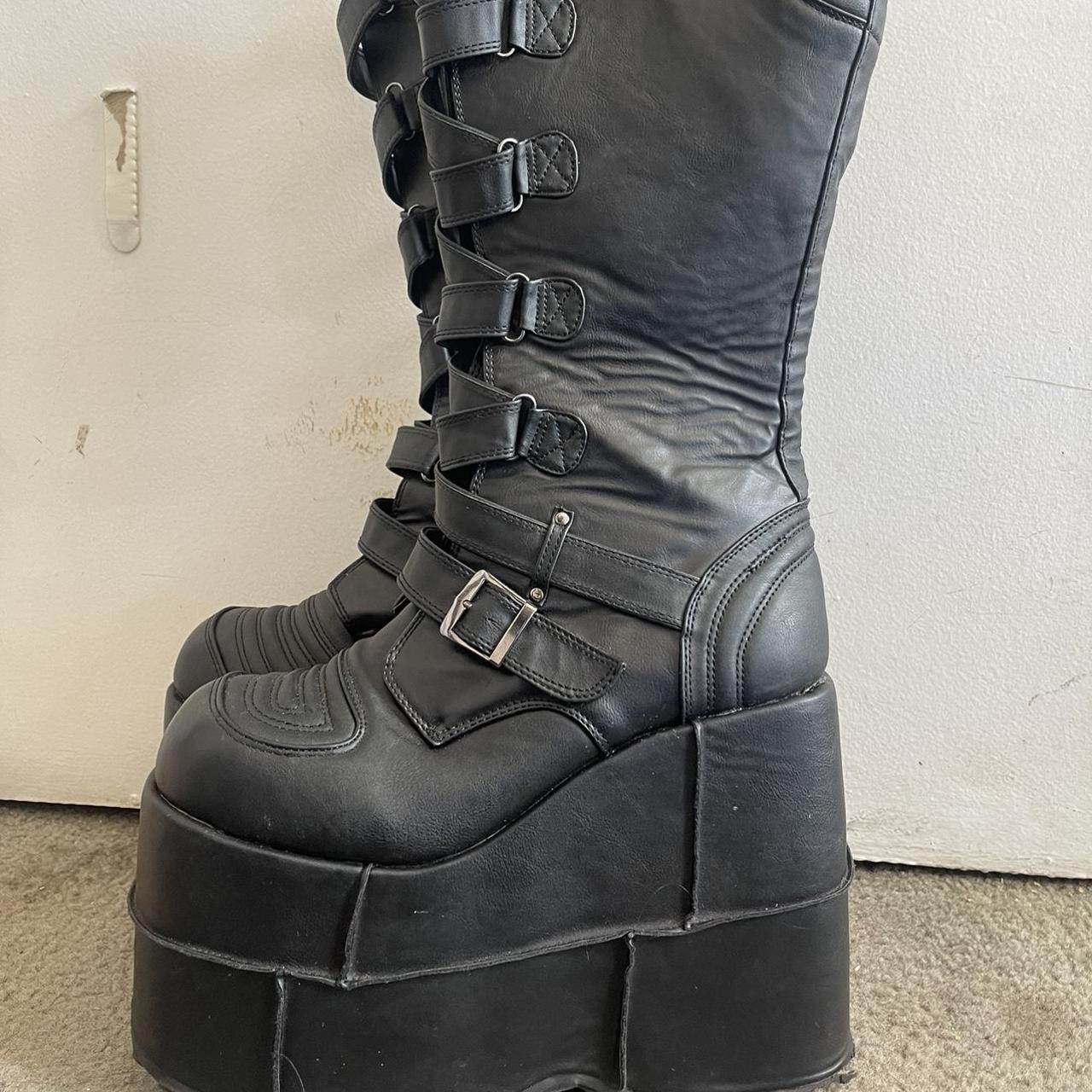 Demonia Men's Black Boots (3)