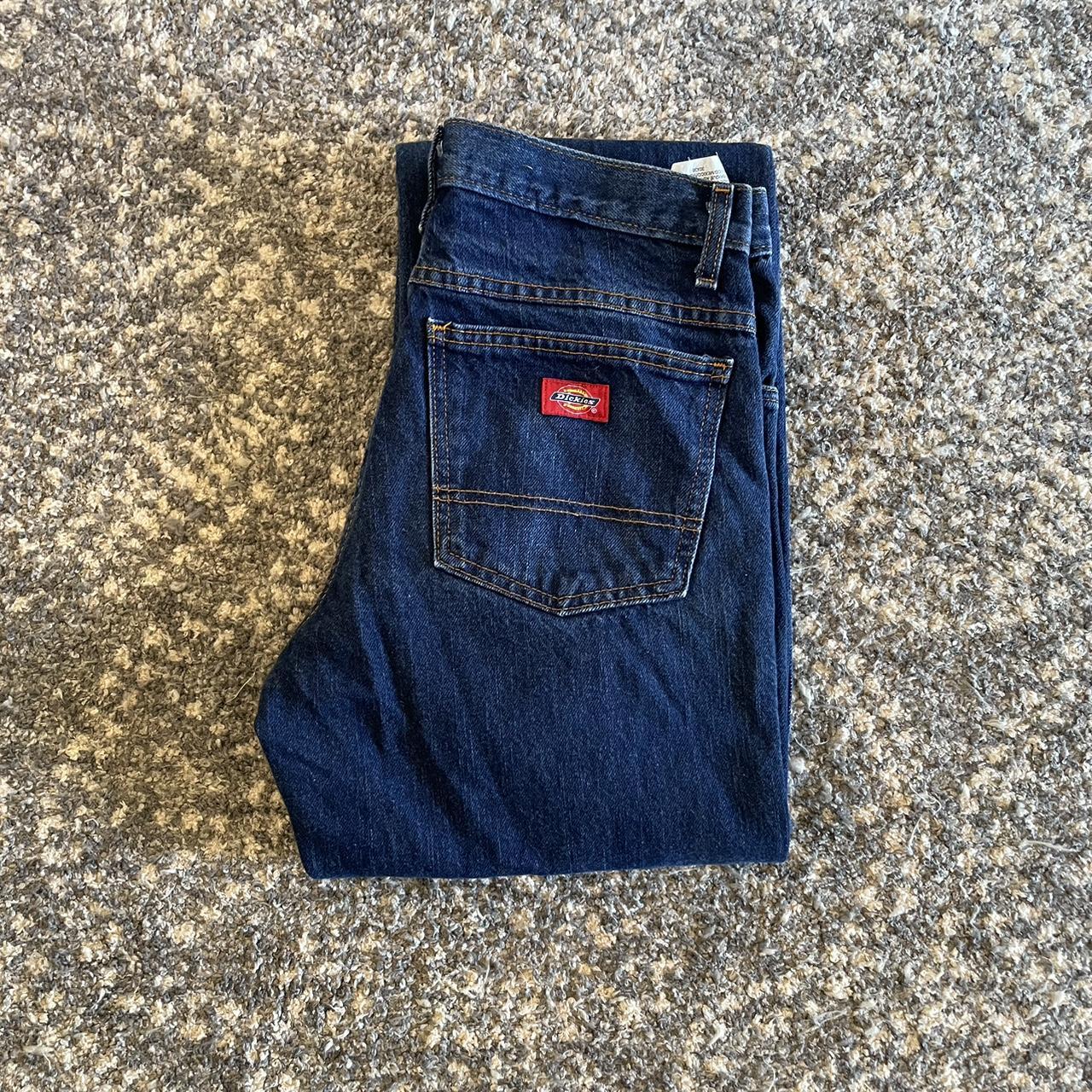 Item: dickies workwear jeans Description: classic... - Depop