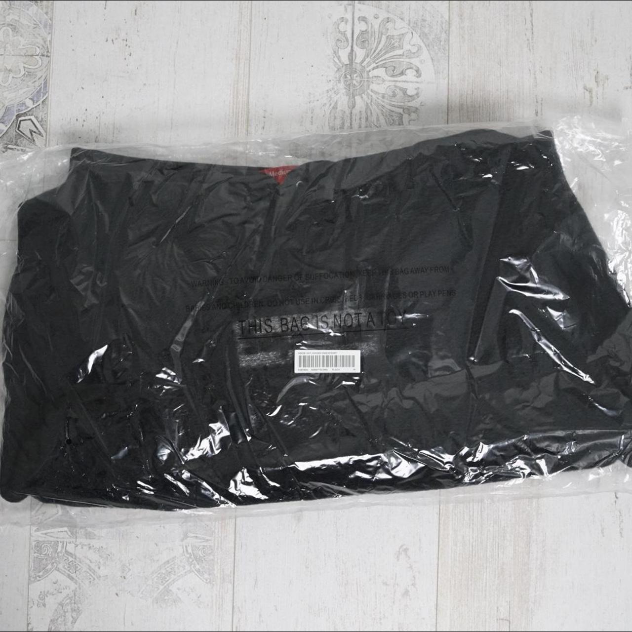 Inside Out box logo Black hoodie