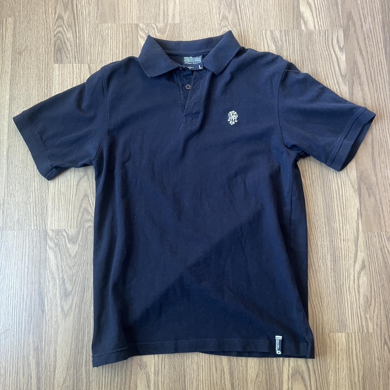 SouthPole Chief Keef Polo Shirt Navy Size... - Depop