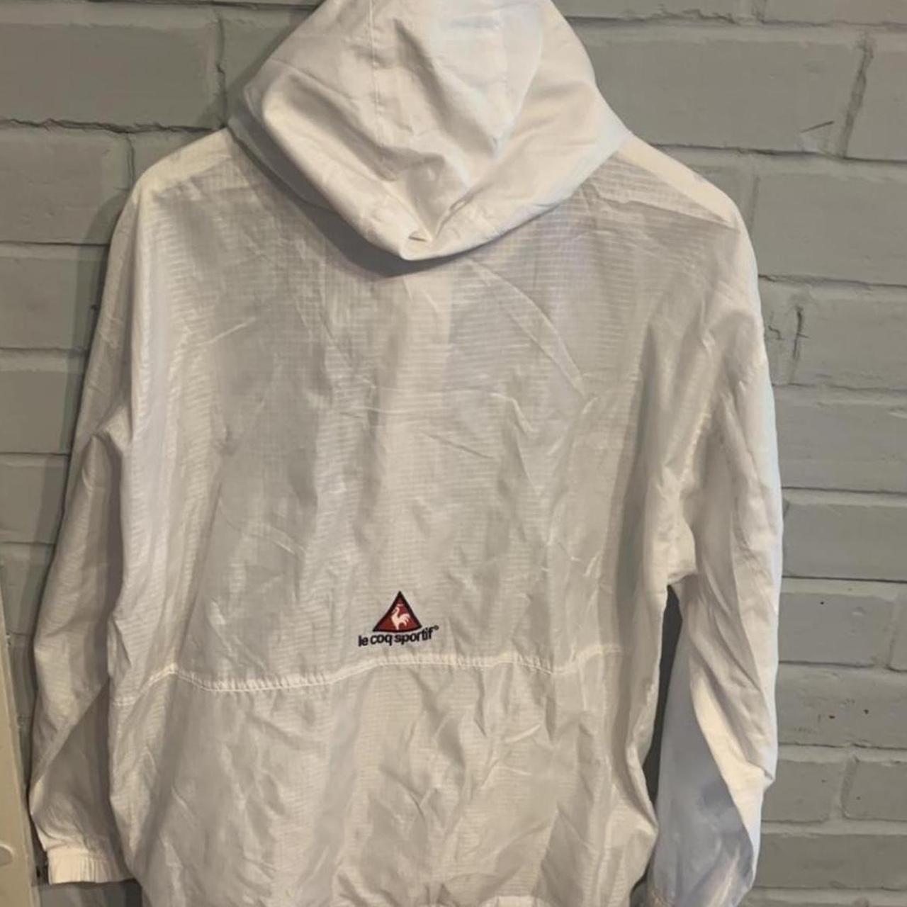 veste blanche le coq sportif