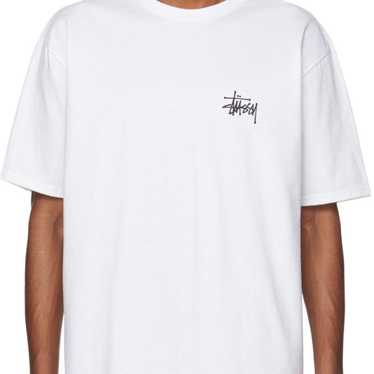 Stussy white T-shirt Size XS men’s Condition is... - Depop