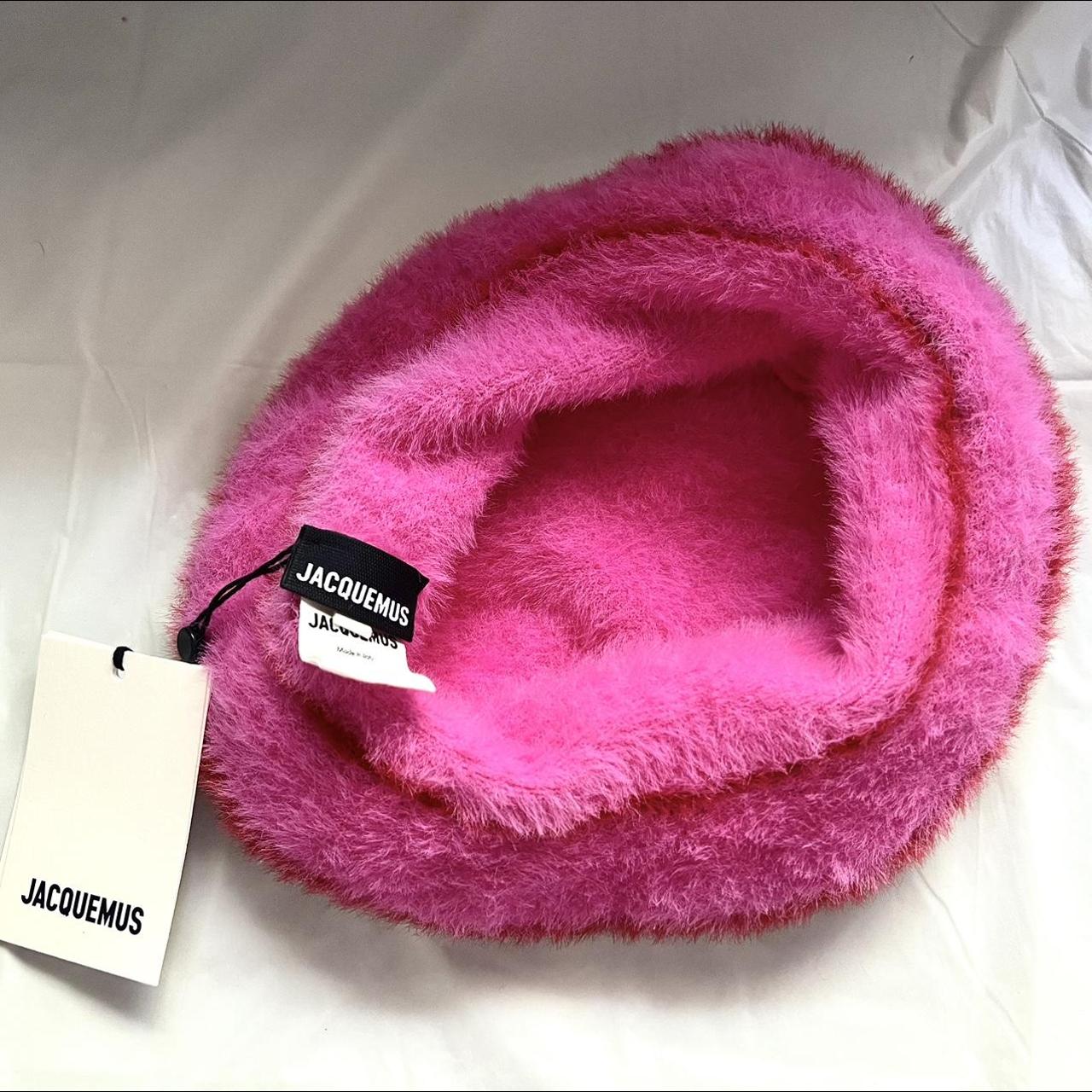 Jacquemus Pink Le Papier 'Le Bob Neve' Bucket Hat