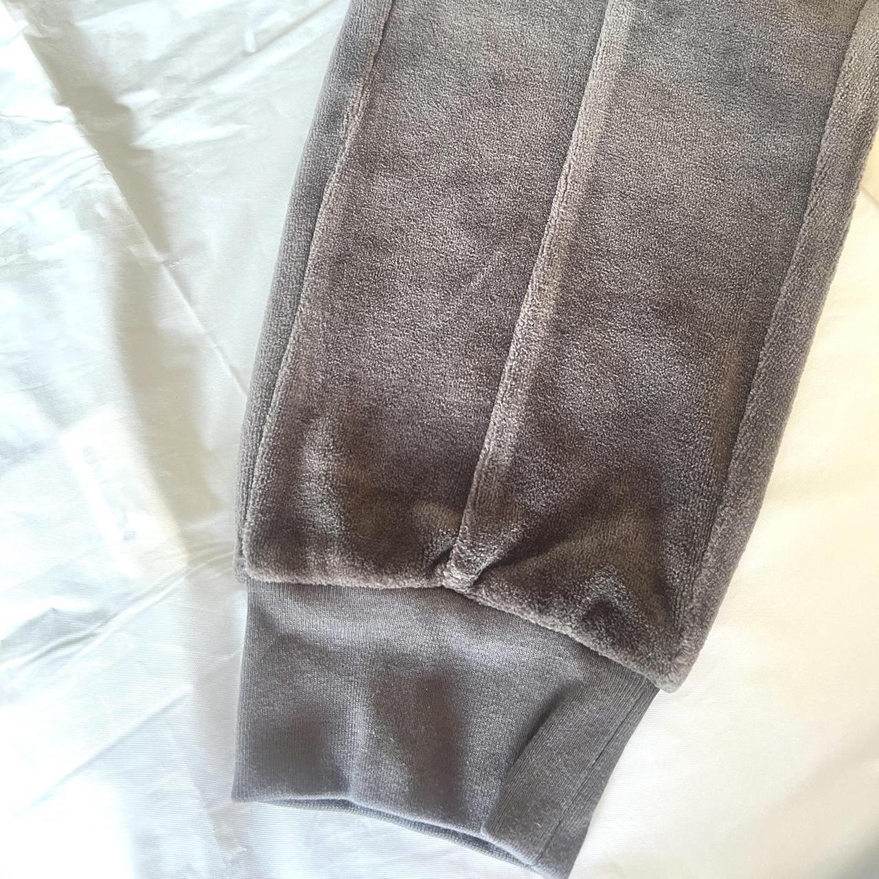 Fear of God Essentials Black Velour Lounge Pants... - Depop