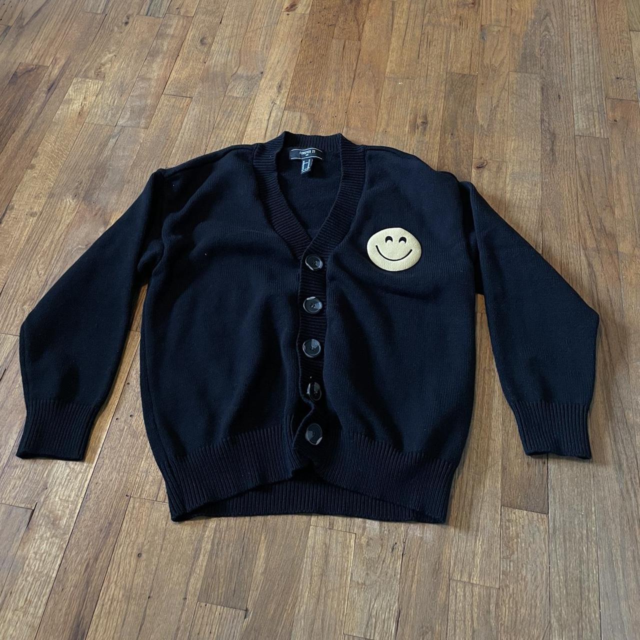 forever 21 cardigan size medium but fits like a... Depop