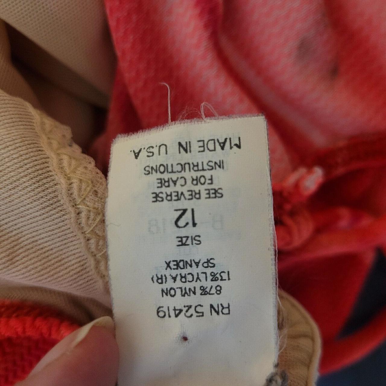 Vintage La Blanca One Piece High Cut Open Back... Depop