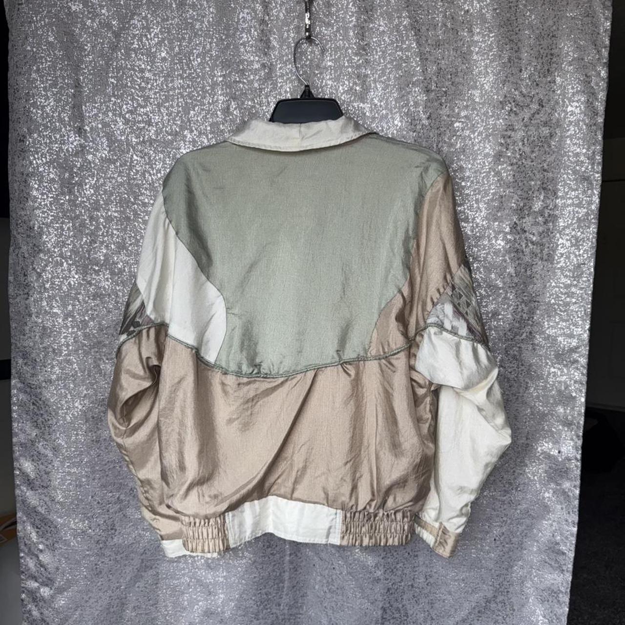 Point Zero Women's Windbreaker Jacket - Multi/Cre… - image 2