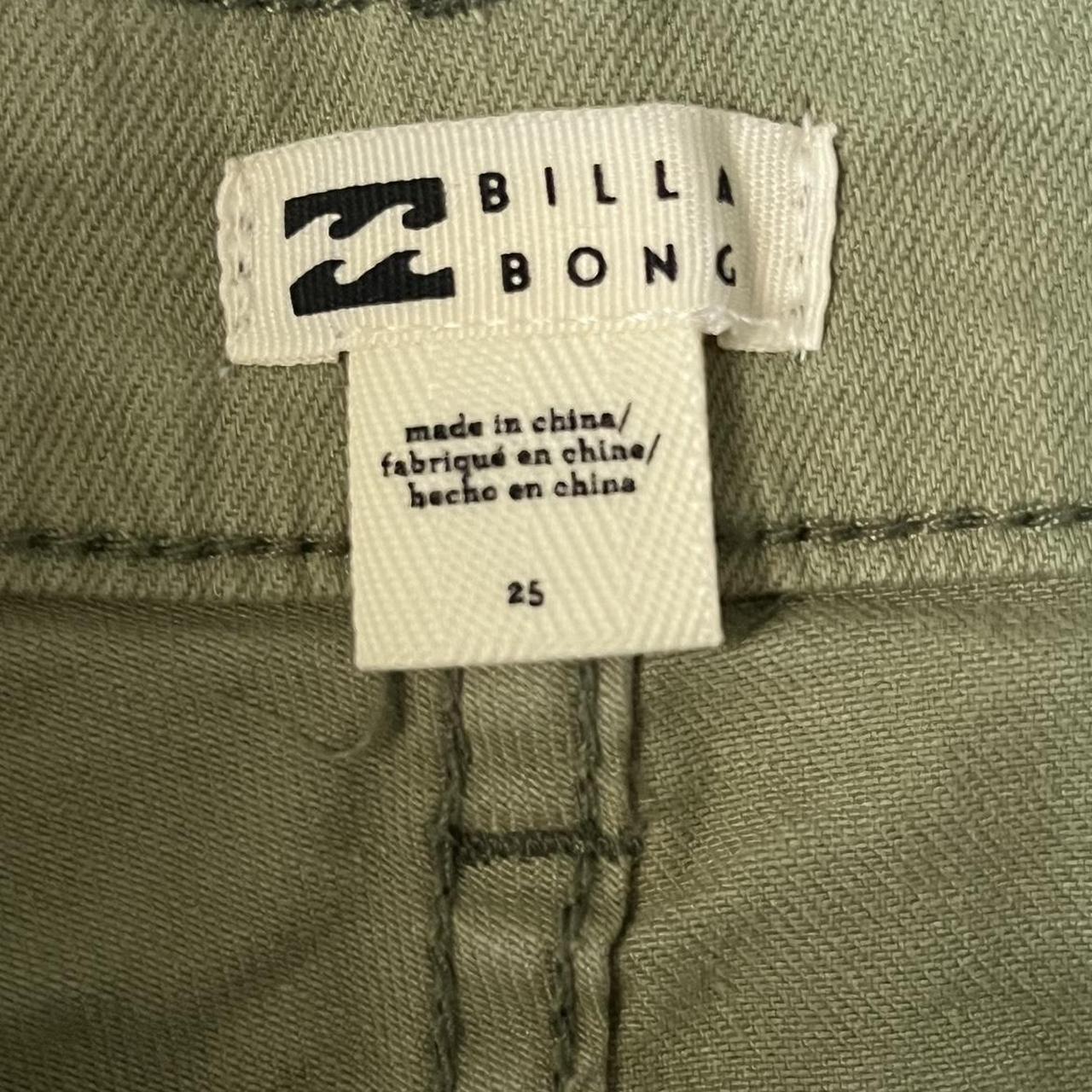 Billabong Women's Green and Khaki Shorts (3)