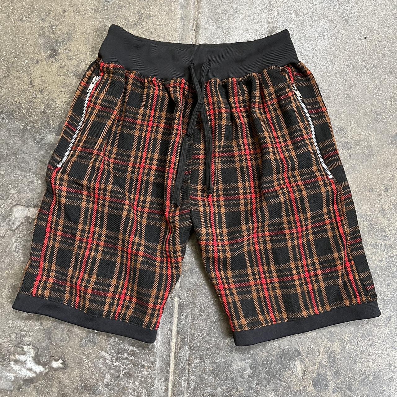Plaid supreme-shorts - Depop
