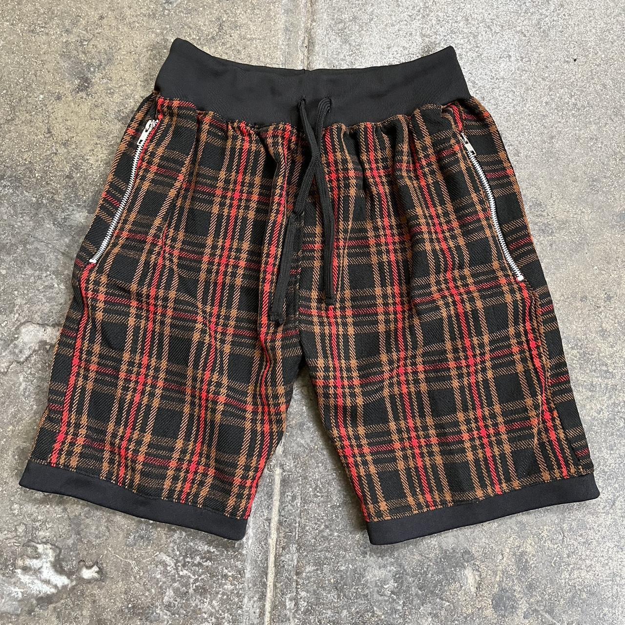 Plaid supreme-shorts - Depop