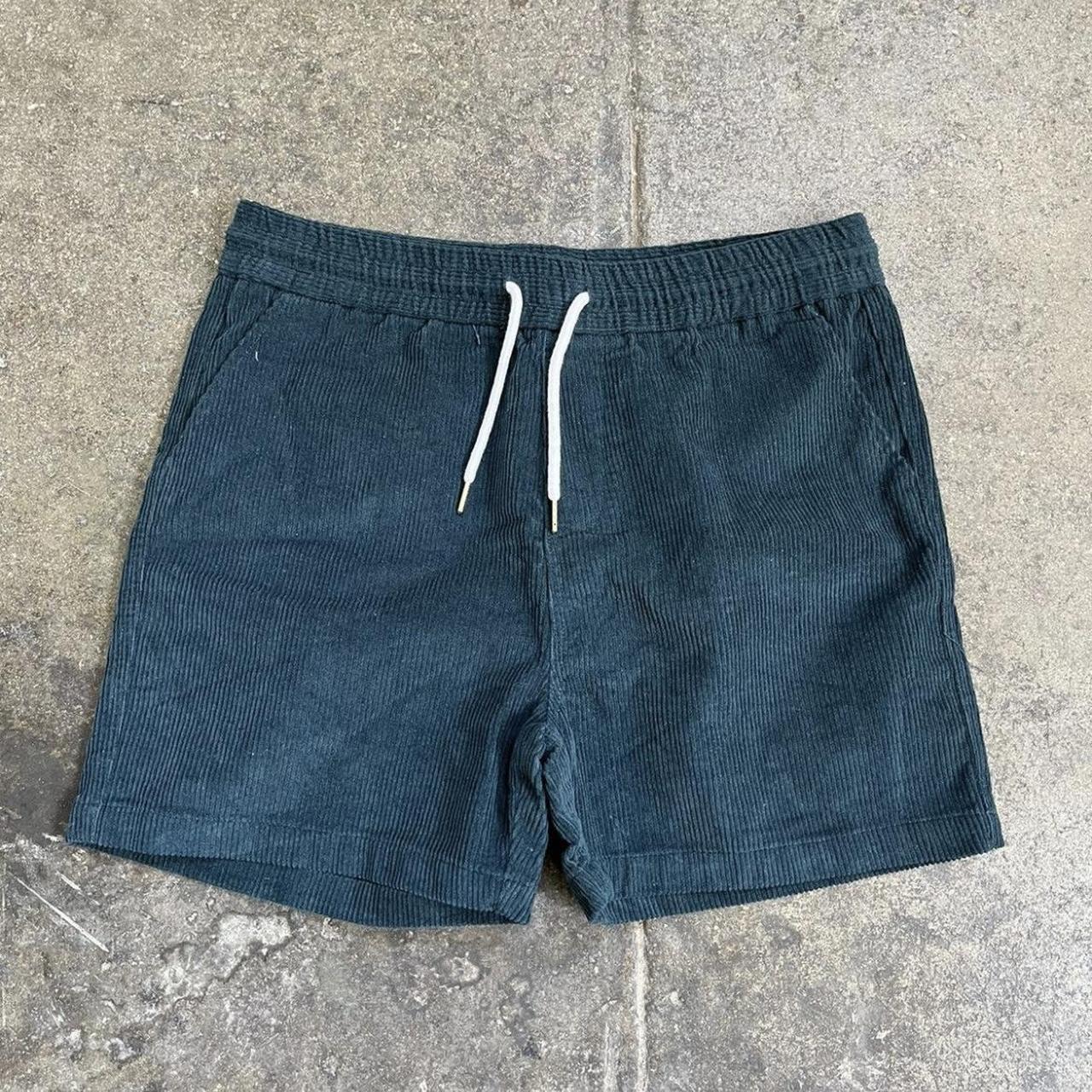 Emerald Green Corduroy Shorts Corduroy Shorts Emerald Green Size