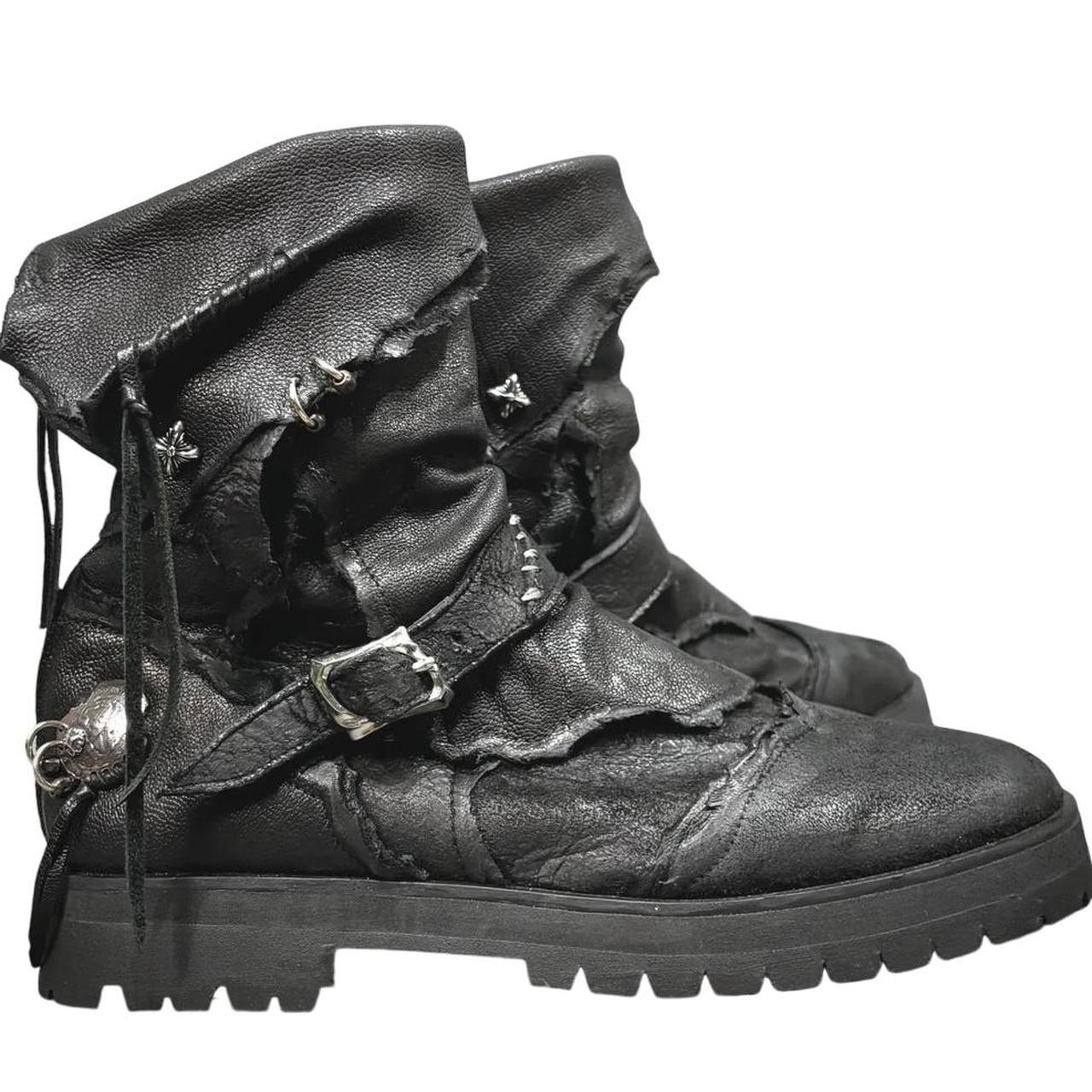 14th Addiction Punk Elvis Boots - CUSTOM SZ | Depop