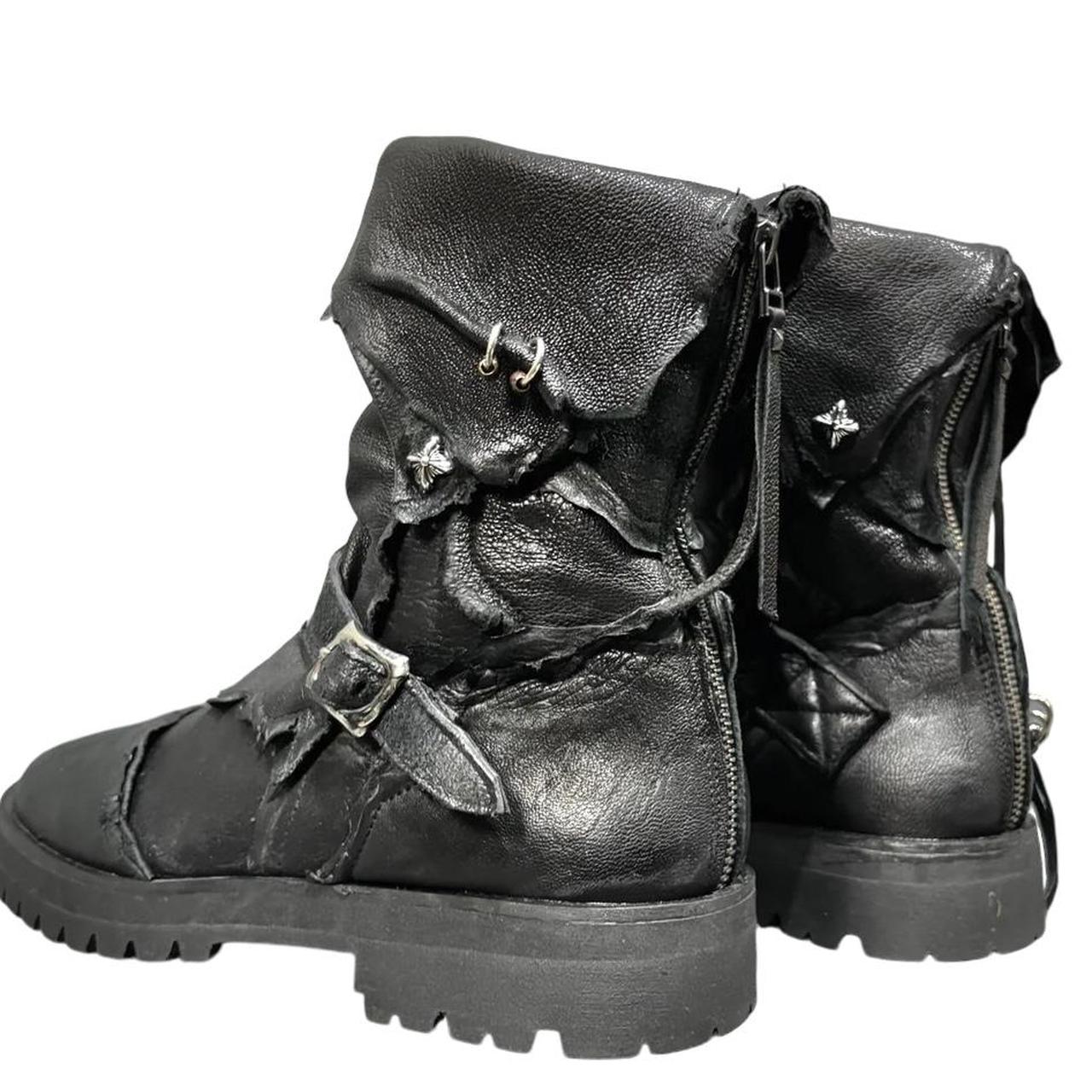 14th Addiction Punk Elvis Boots - CUSTOM SZ | Depop