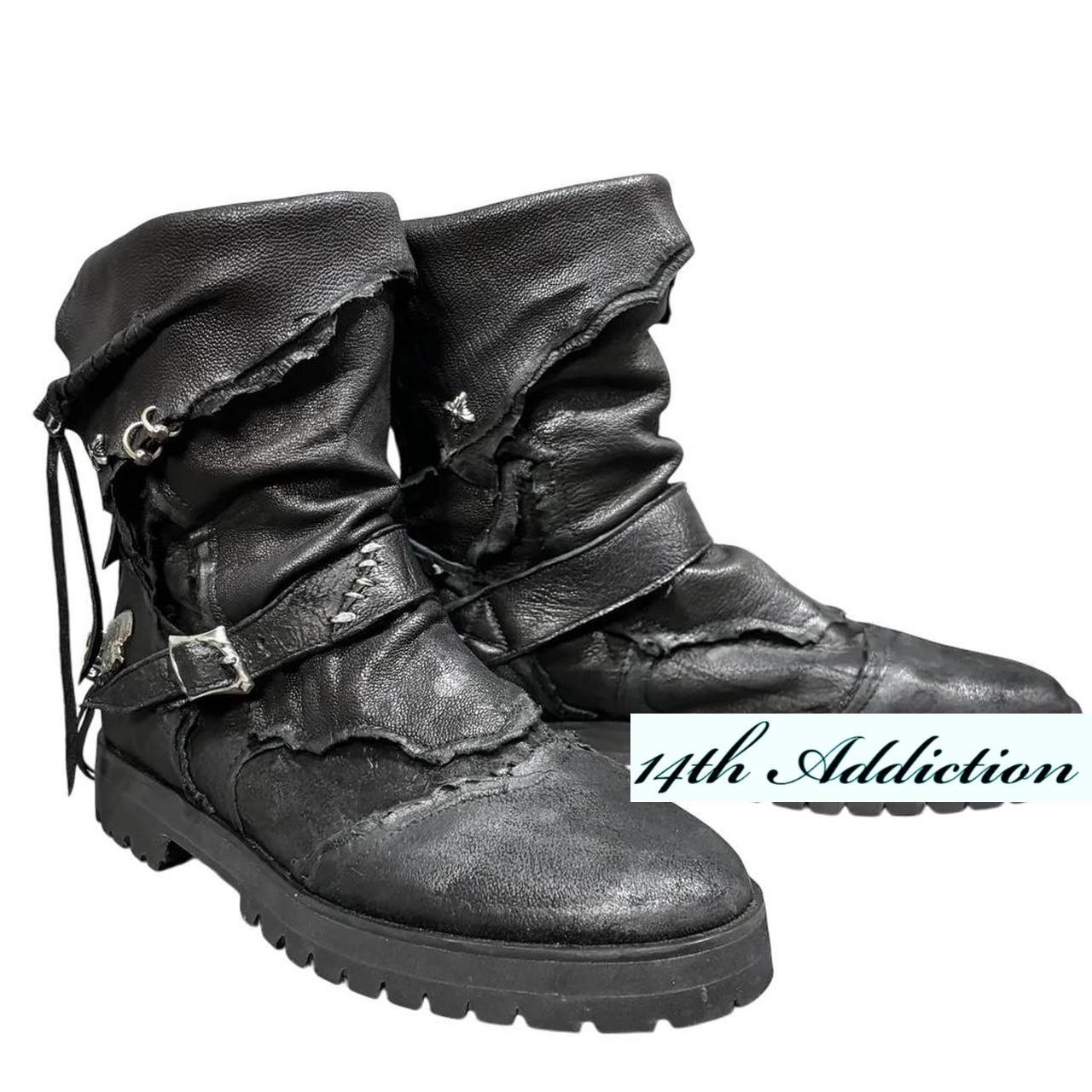 14th Addiction Punk Elvis Boots - CUSTOM SZ | Depop