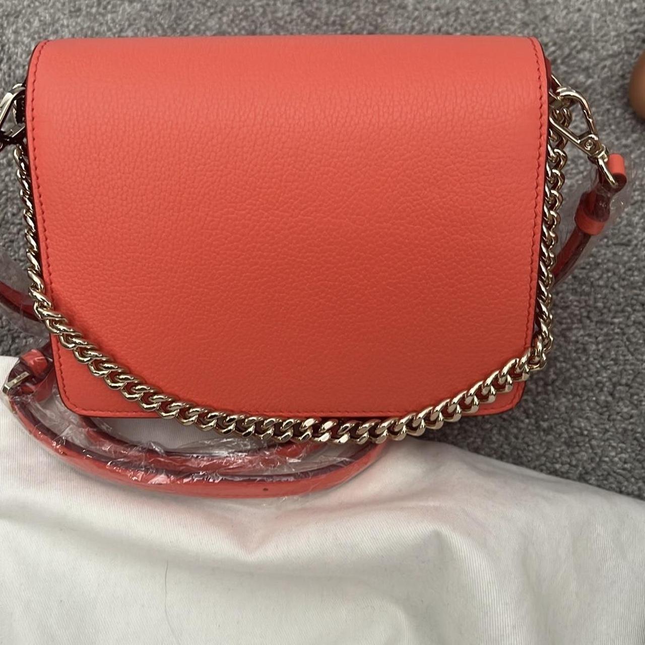 Brand new pink MCM Patricia Satchel in Visetos. - Depop