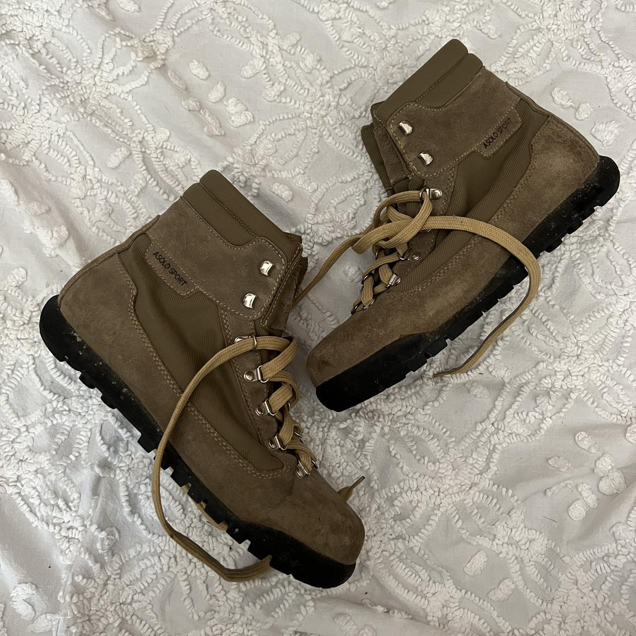 Vintage hiking boots Made in Italy Waterproof Depop