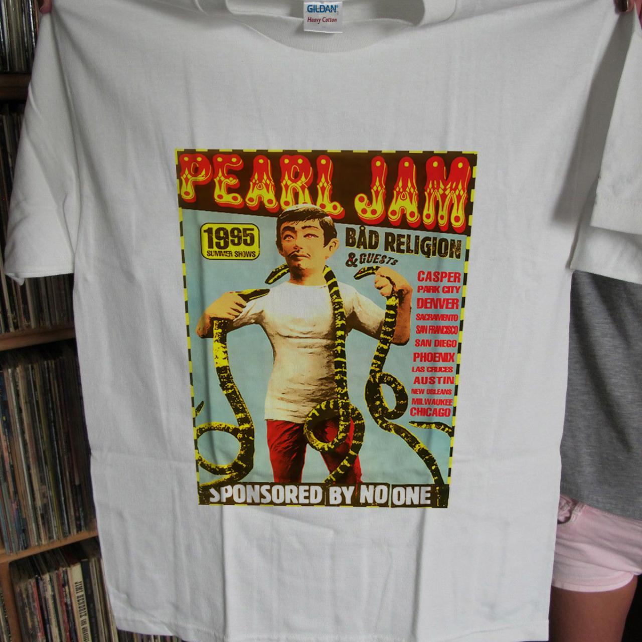 Very Rare 1995 Pearl Jam Shirt Nirvana Sonic Youth | Depop