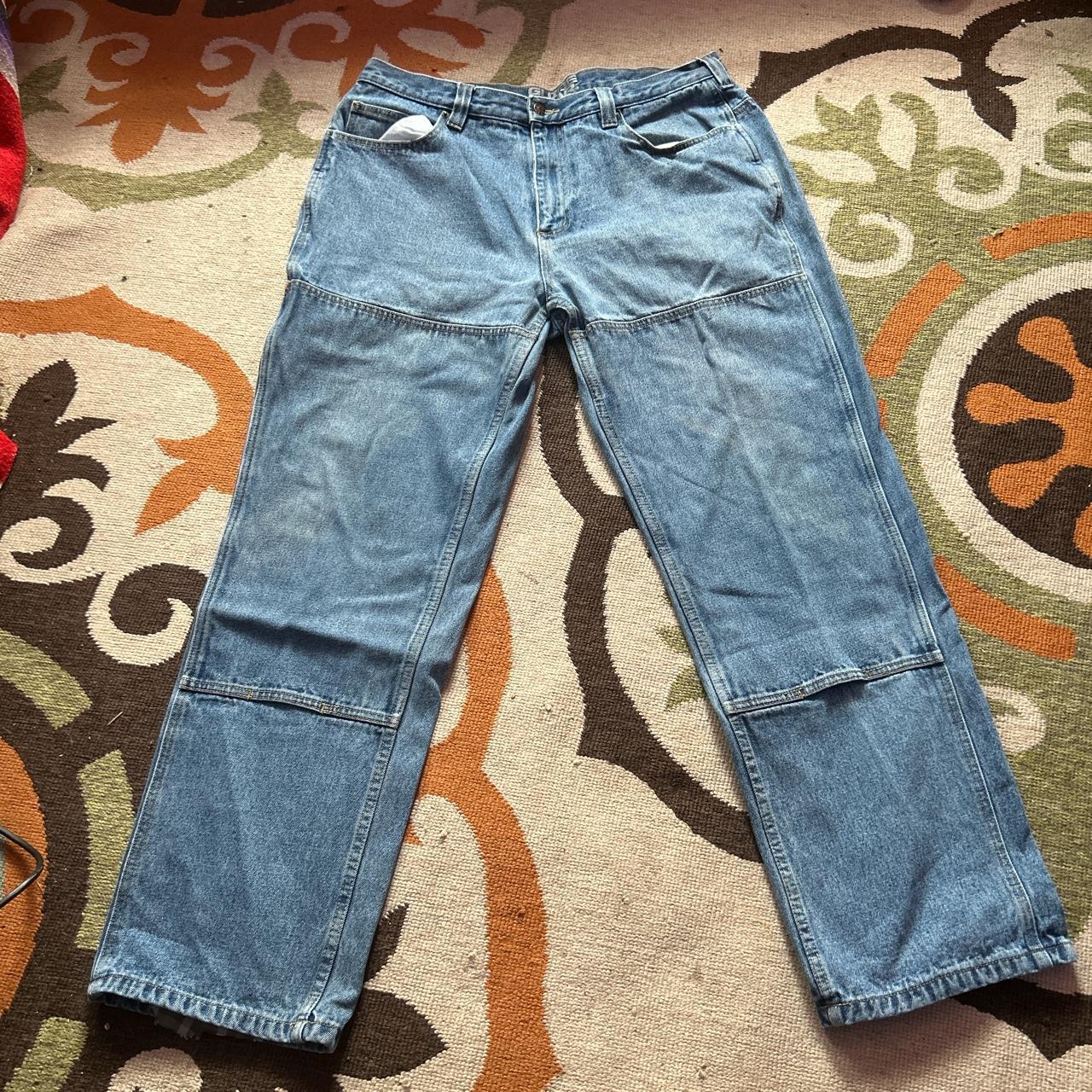 Guide gear double knee jeans 38”-34” Inside has been... - Depop