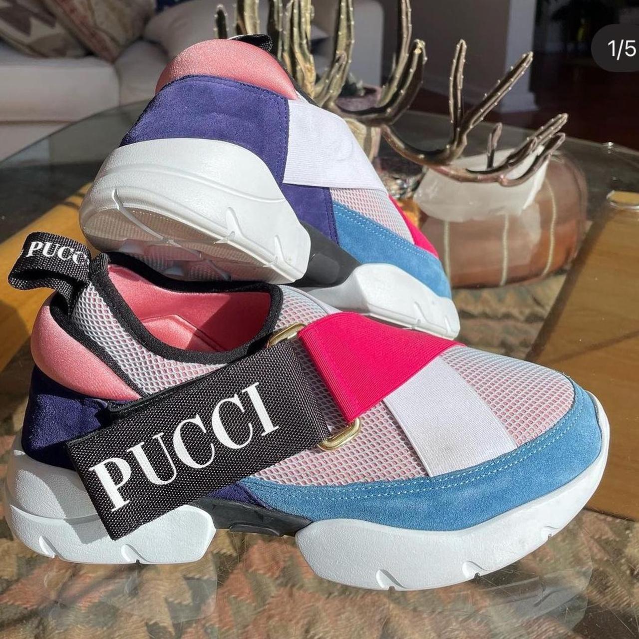 Pucci multi colour sneakers size 38. In great. Depop